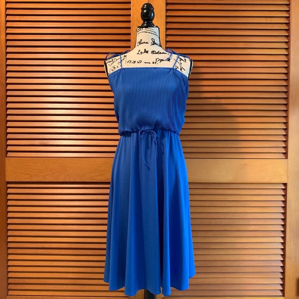 Vintage accordion top dress